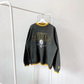 Vintage 90s Pittsburgh Steelers football vintage Pro line X Logo athletic black sweatshirt L Sweatshirt – Premium Graphic · Perfect For Daily Wear