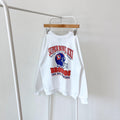 Vintage 80s Denver Broncos football 1987 Made in USA vintage Wrights white sweatshirt L Sweatshirt – Aesthetic Look · Must-Have Style