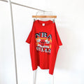 Vintage 90s Chicago Bulls NBA basketball 1992 vintage Trench red t shirt XL Graphic Tee – Bold Style · Great Gift For Fans