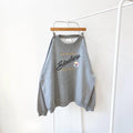 Vintage 90s Pittsburgh Steelers football logo athletic embroidery gray sweatshirt L Sweatshirt – Aesthetic Look · Great Gift For Fans