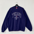 Vintage Houston Texans Sweatshirt Houston Texans Crewneck Houston Texans Sweater Sportswear NFL Houston Texans Embroidered Logo Blue Medium Sweatshirt – Easygoing Wear · Great Gift For Fans
