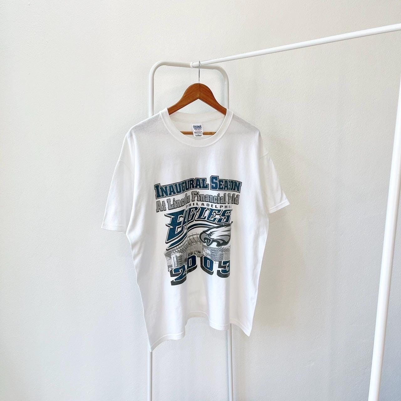 Vintage 00s Philadelphia Eagles football 2003 vintage Gildan white t shirt XL Graphic Tee – Cozy Vibes · Must-Have Style