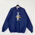 Vintage Tigger Sweatshirt Tigger Crewneck Disney Eeyore Pooh Sweater Pullover Piglet Kanga Rabbit Print Logo Blue XLarge Sweatshirt – Warm & Stylish · Must-Have Style