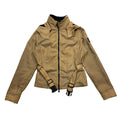 RefrigiWear Womens Brown Jacket Vintage Waterproof Hooded Rain Coat Hoodie Hoodie – Premium Graphic · High-Quality Print