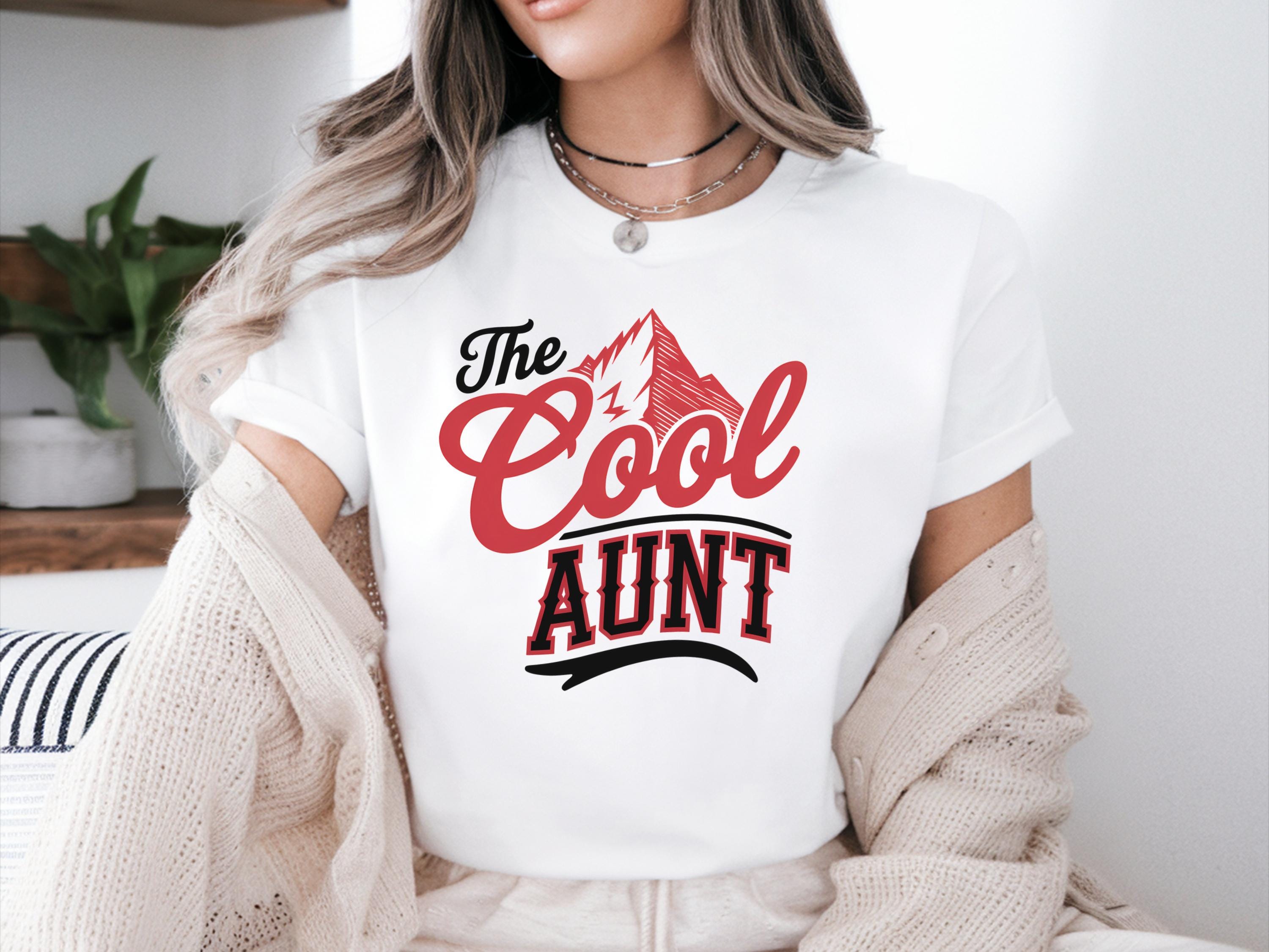 The Cool Aunt T Shirt Shirt Aunt Gifted Shirt For New Aunt Gift Shirt For Cool Aunt Cool Aunt Club Shirt Gift For Auntie Graphic Tee – Bold Style · Great Gift For Fans