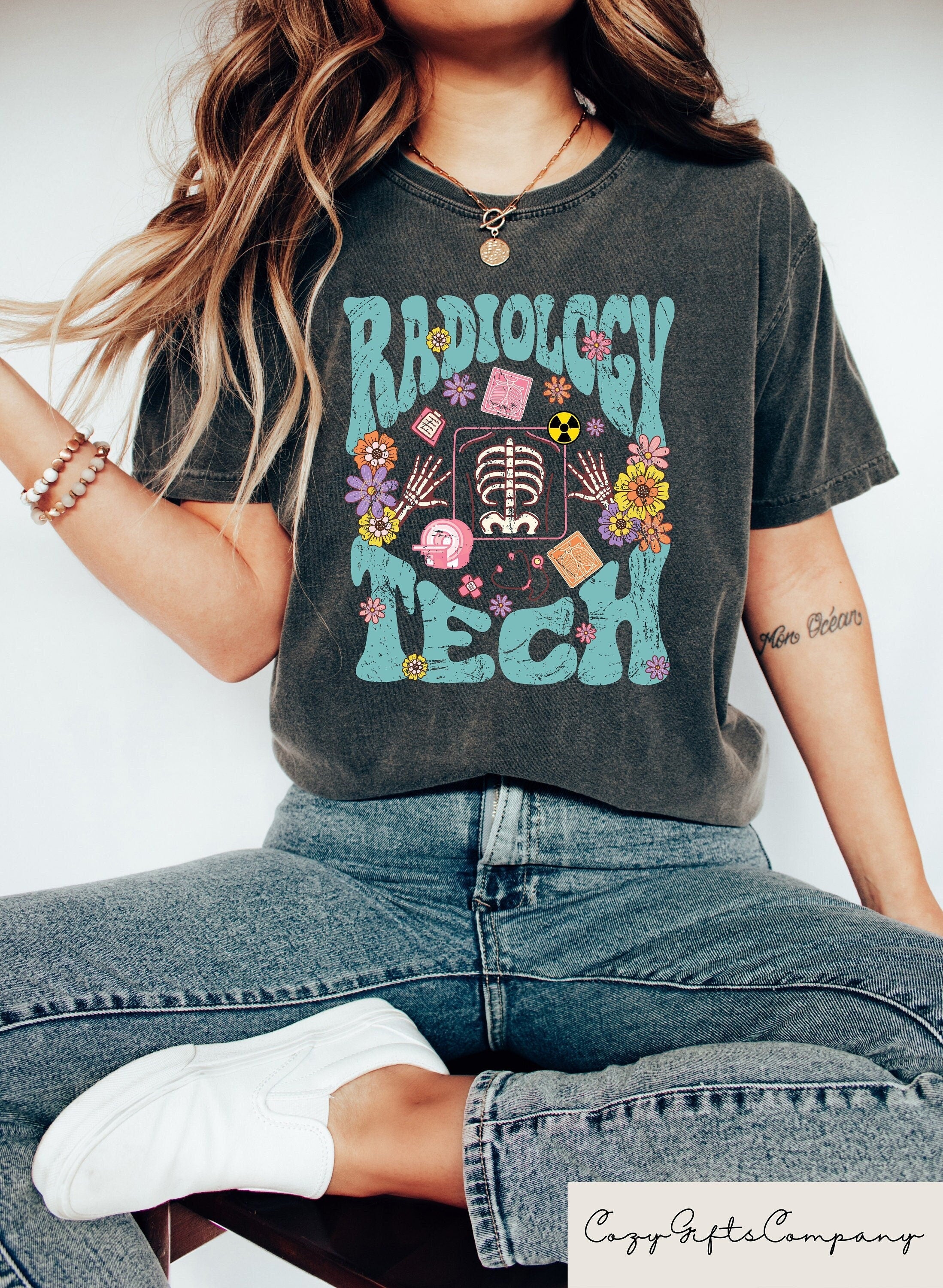 Radiology Tech Tshirt Radiology Sweatshirt Radiologist Tee X ray Tech Shirt Radiologist Gift Radiology Technician Shirt Rad Tech Shirt Sweatshirt – Feel-Good Design · Perfect For Daily Wear