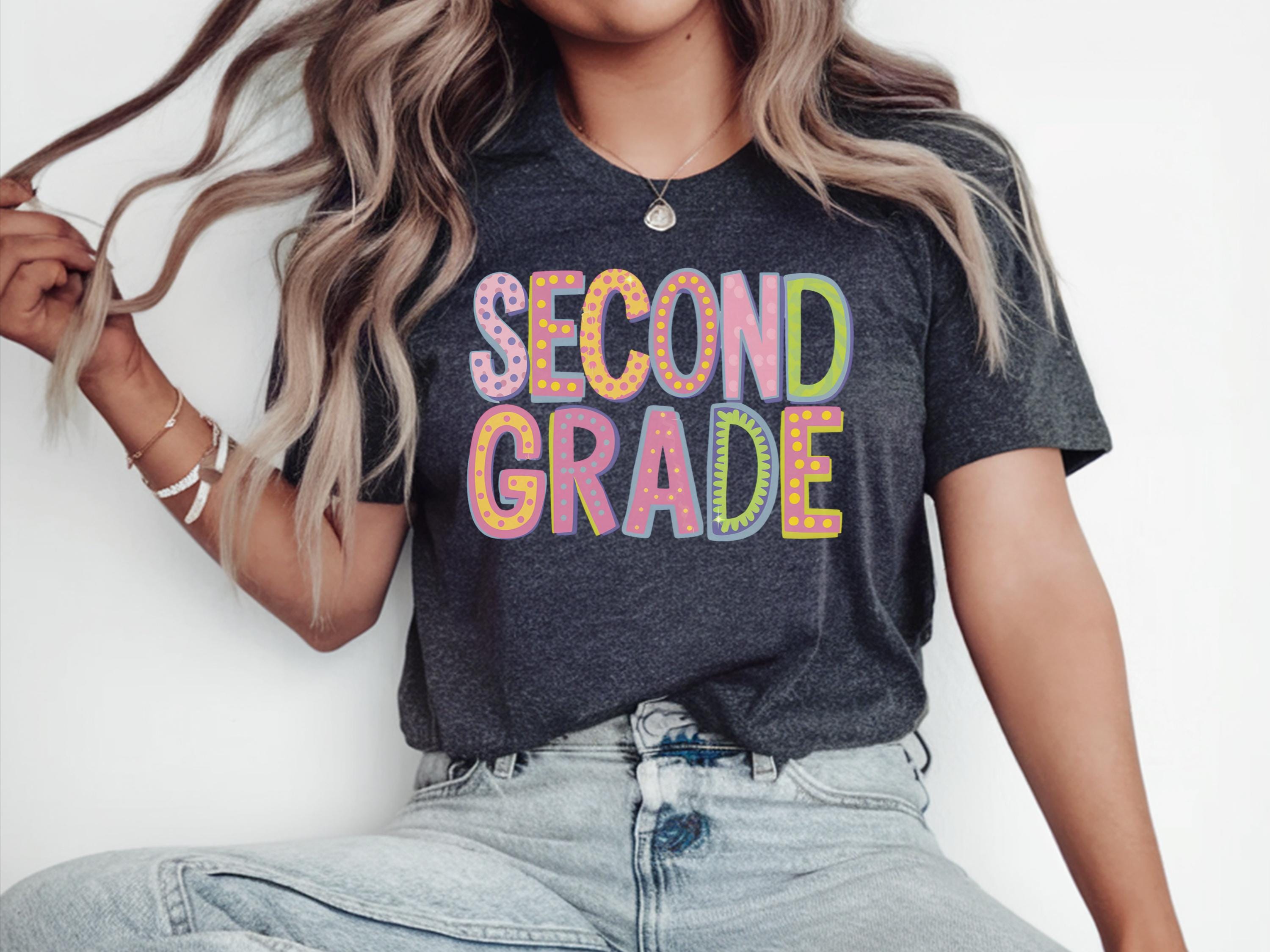 Second Grade T Shirt 2nd Grade Shirt Gift 2nd Grade Teacher Shirt Gifted New 2nd Grade Teacher Shirt Gifted For Teachers Graphic Tee – Aesthetic Look · Must-Have Style