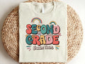 Second Grade T Shirt Second Grade Elementary Shirt 2nd Grade Shirt Gift 2nd Grade Teacher Shirt Gifted Back To School Shirts Graphic Tee – Aesthetic Look · High-Quality Print
