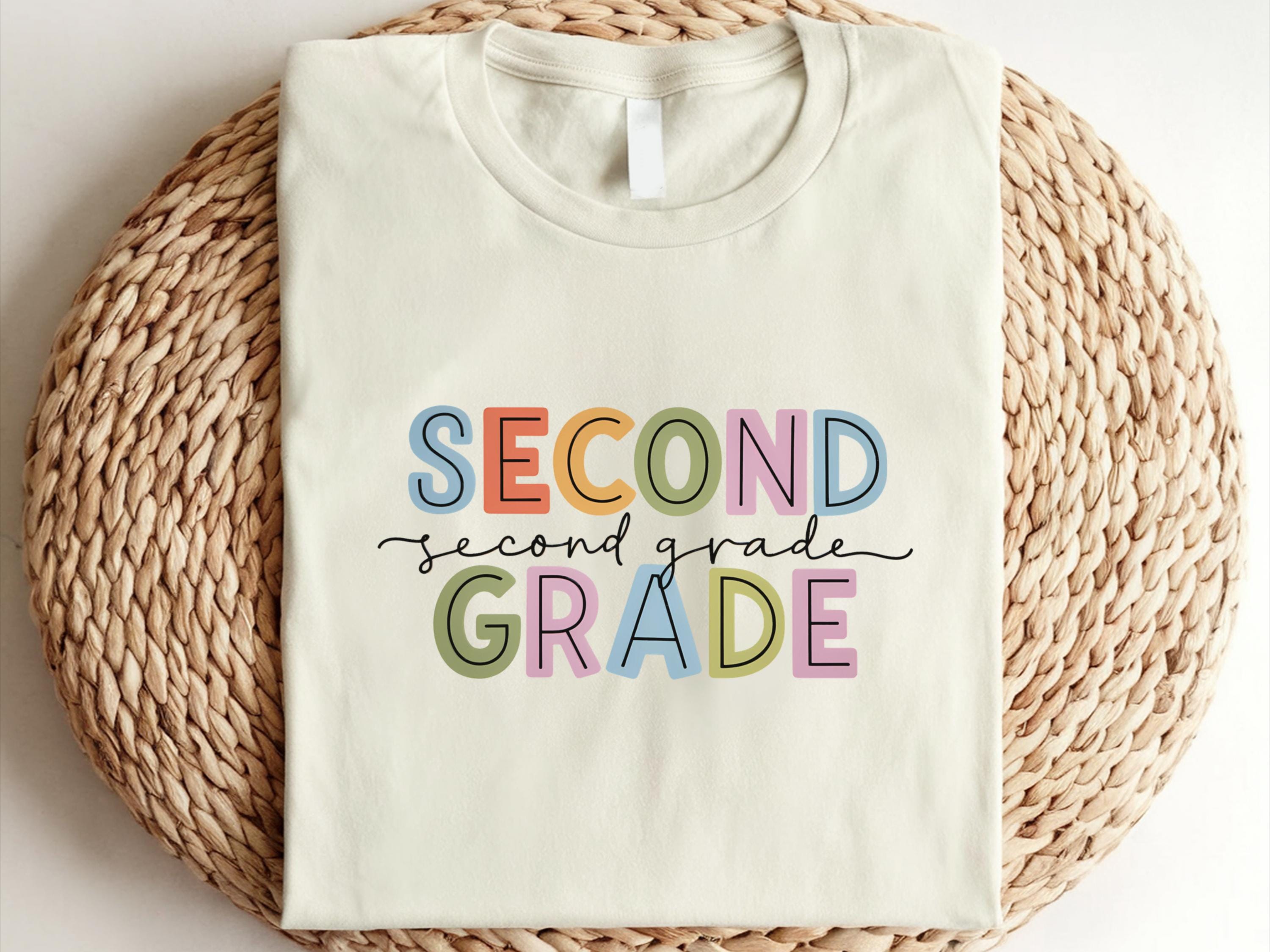 Second Grade Teacher Shirt Team Second Grade T Shirt 2nd Grade Shirt Gift 2nd Grade Teacher Shirt Gifted Back To School Shirts Graphic Tee – Warm & Stylish · High-Quality Print