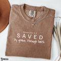 Christian Shirt Saved by Grace Through Faith Tee Minimalist Christian T Shirt Bible Verse Scripture Christian Gift Graphic Tee – Easygoing Wear · Trending Graphic Apparel