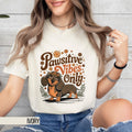 Cute Dachshund Shirt Pawsitive Vibes Tee Adorable Dog Lover Shirt Retro Flower Design Doxie Mom Gift Boho Style Graphic Tee – Bold Style · Must-Have Style
