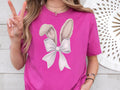 Coquette Bunny Ears Bow Shirt Easter Shirts Gift Coquette Easter Shirt Bunny Shirt Easter Rabbit Shirt Happy Easter Shirts Graphic Tee – Cozy Vibes · Great Gift For Fans