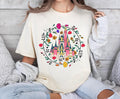 Disney Floral Magical Castle Shirt Disney Fantasyland Vacation Shirt Walt Disney World Tee Disneyland Gift Disney Family Matching Shirt Graphic Tee – Easygoing Wear · Great Gift For Fans
