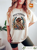 Wild Flowers Wild Horses Tshirt Wild Flowers Shirt Country Girl Sweatshirt Western Mom Gift Retro Cowgirl Crewneck Western Rodeo Outfit Sweatshirt – Everyday Comfort · Great Gift For Fans