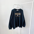 Vintage 90s Pittsburgh Steelers NFL football embroidery vintage NFL black sweatshirt XL Sweatshirt – Aesthetic Look · Great Gift For Fans
