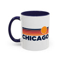 Chicago Illinois Sunset Accent Mug 11oz Mountain Lover Gift Nature Enthusiast Mug Outdoor Adventure Rustic Cabin Decor Coffee Cup Graphic Tee – Fan Favorite · Great Gift For Fans