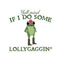 Fun Lollygaggin39 Frog Kiss Cut Stickers Y39all Mind If I Do Some Lollygaggin39 Cute Frog Stickers for Water Bottles Laptop Scrapbooking Graphic Tee – Fan Favorite · Trending Graphic Apparel