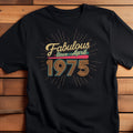 April 1975 50th Birthday Fabulous Since April 1975 T Shirt Retro 1975 Birthday Shirt Vintage April 1975 Tee 50th Birthday for Women Graphic Tee – Bold Style · Trending Graphic Apparel