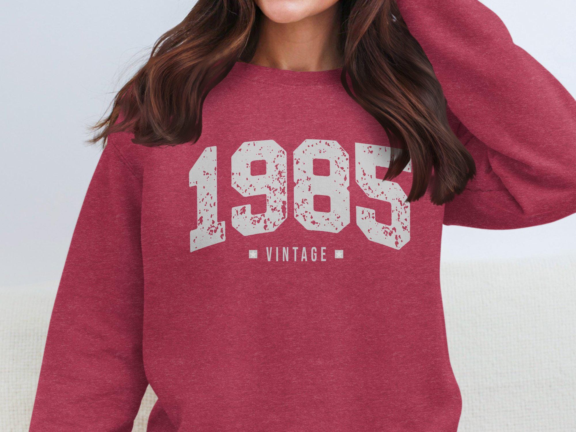 40th Birthday Retro 1985 Sweatshirt Vintage 1985 Graphic Top Born in 1985 shirt Classic 1985 Apparel 40 Birthday Gift for Men Women Sweatshirt – Everyday Comfort · Top Pick For Any Outfit