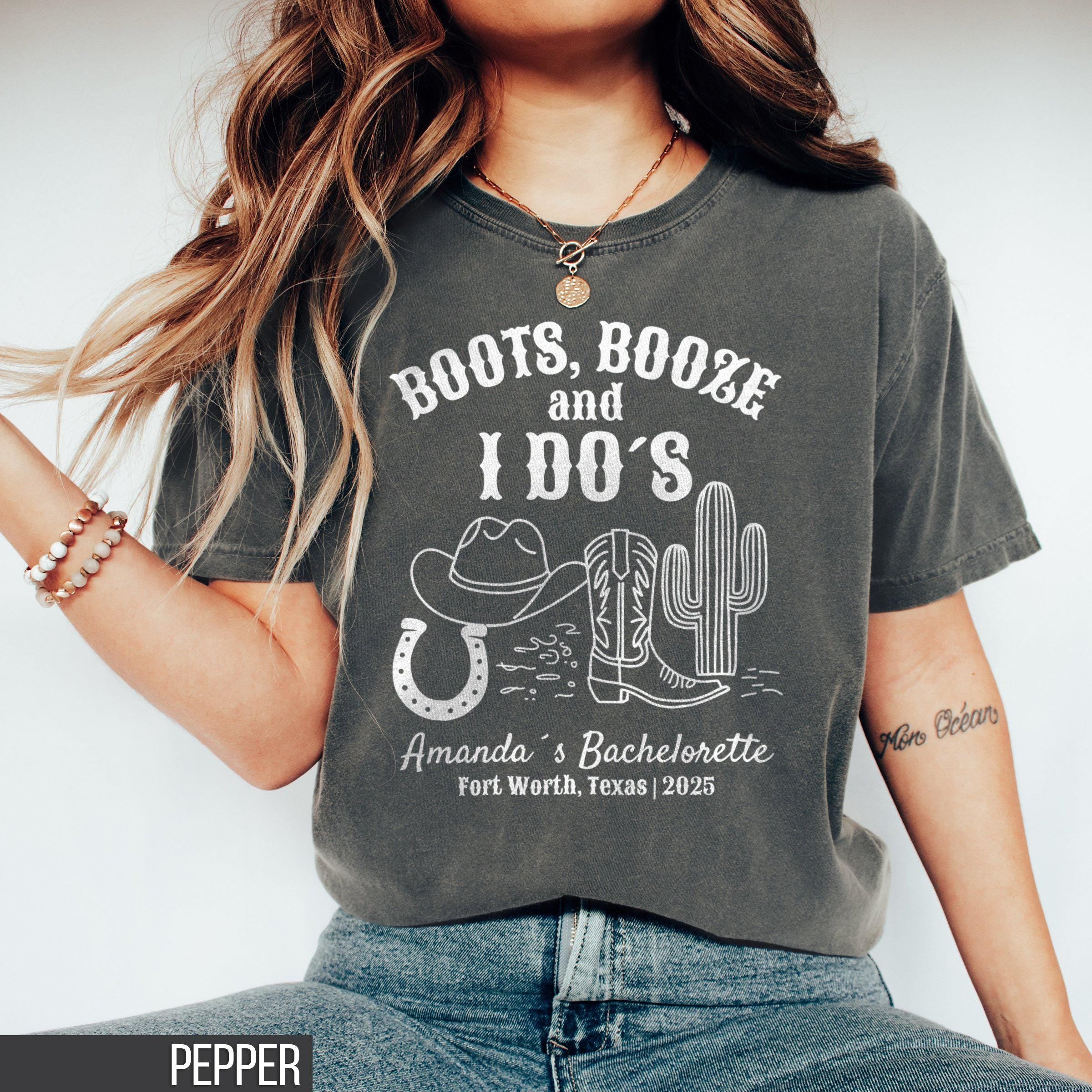 Western Bachelorette Bachelorette Shirts Country Bachelorette Custom Shirt Bridesmaid Proposal Cowgirl Bachelorette Last Rodeo Graphic Tee – Aesthetic Look · Great Gift For Fans