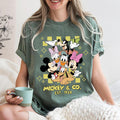 Disney Mickey and Co Checkered Shirt Walt Disney World Trip Tee Mickey Minnie Checkered T Shirt Disney Tee Disneyland Family Matching Tee Graphic Tee – Cozy Vibes · Perfect For Daily Wear