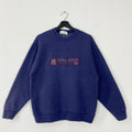 Vintage 90s Central Michigan University Sweatshirt Central Michigan Crewneck CMU Sweater Central Michigan Chippewas Embroidered Logo Medium Sweatshirt – Everyday Comfort · Great Gift For Fans