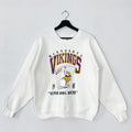 Vintage 80s Minnesota Vikings Sweatshirt Minnesota Vikings Crewneck Vikings Sweater Sportswear NFL Minnesota Vikings Print Logo White Small Sweatshirt – Feel-Good Design · Must-Have Style