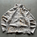 Vintage 90s Y2K Polar Bears Nature Fleece AOP Grunge Jacket Graphic Tee – Warm & Stylish · Perfect For Daily Wear