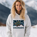 Colorado Hoodie Retro Unisex Colorado Hoodie Sweatshirt Personalization Available Hoodie – Cozy Vibes · High-Quality Print