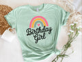 Birthday Girl Rainbow Shirt Kids Rainbow Birthday Shirt Birthday Girl Shirt Family Birthday Shirts Girl Family Birthday Shirts Girl Graphic Tee – Everyday Comfort · Must-Have Style