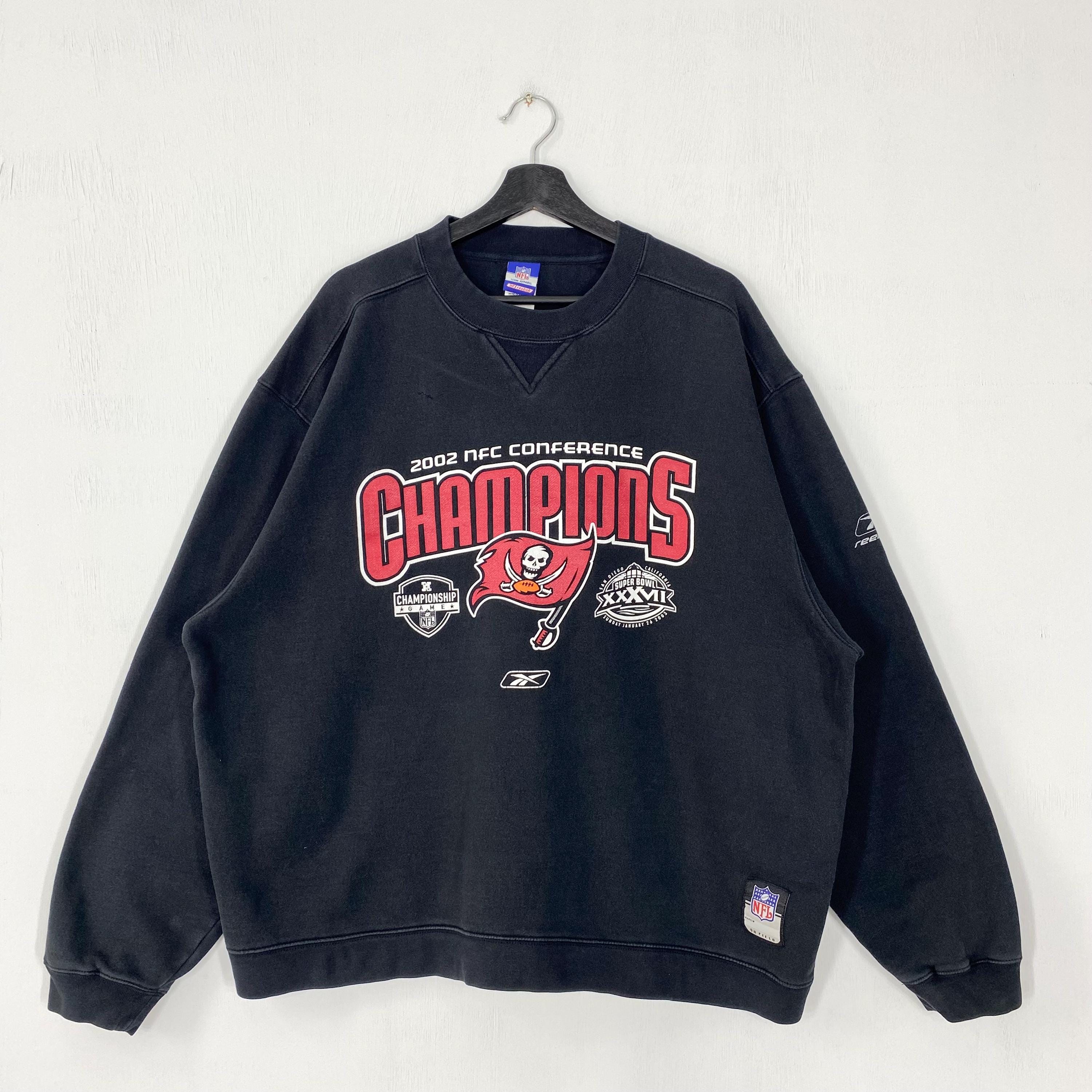 Vintage Tampa Bay Buccaneers Sweatshirt Buccaneers Crewneck Buccaneers Sweater Sportswear NFL Tampa Bay Buccaneers Print Logo Black XLarge Sweatshirt – Premium Graphic · Top Pick For Any Outfit