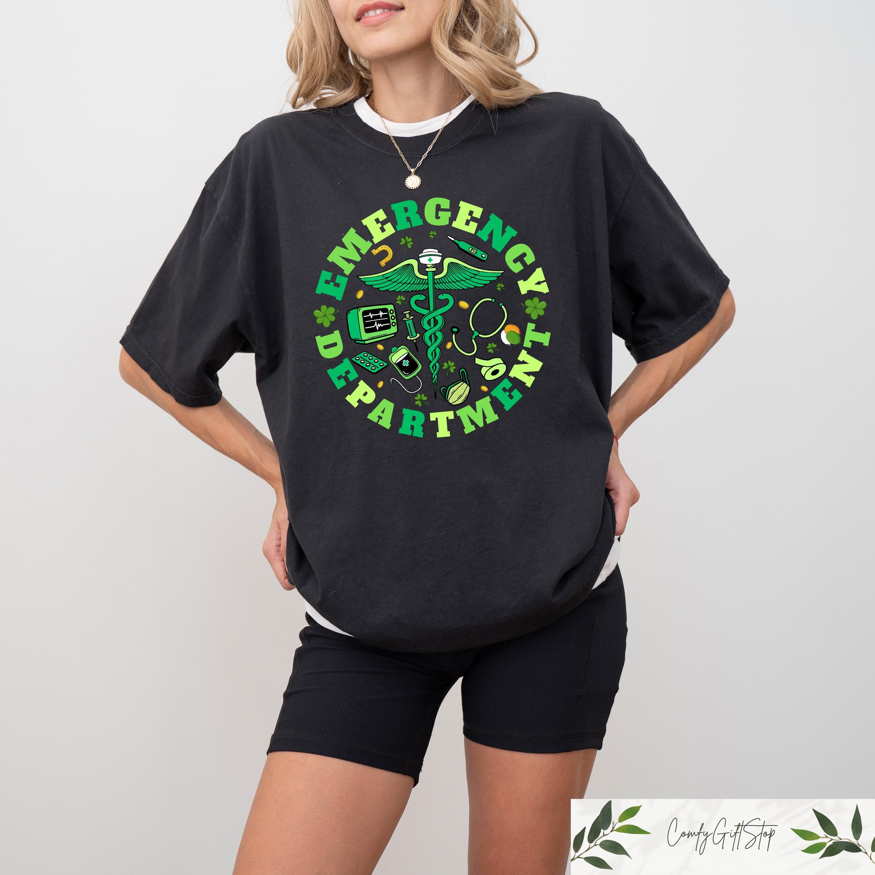 St Patrick39s Day Nurse T shirt Emergency Department Nurse St Patrick39s Shirt Lucky Nurse Sweatshirt St Patrick Nurse Appreciation Gift Sweatshirt – Premium Graphic · Perfect For Daily Wear