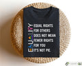 Equality T shirt Equal Rights Sweatshirt Equal Rights For Others Shirt Human Rights Gift Social Justice Tee LGBTQ Crewneck Sweatshirt – Bold Style · Great Gift For Fans