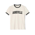 Asheville North Carolina Cotton Ringer Graphic Tee Unisex Asheville T Shirt Vintage Style Tee Men39sWomen39s Tee Collegiate Style Graphic Tee – Cozy Vibes · Great Gift For Fans