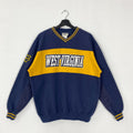 Vintage West Virginia University Sweatshirt West Virginia Crewneck West Virginia Sweater West Virginia Mountaineers Embroidered Logo Medium Sweatshirt – Cozy Vibes · Perfect For Daily Wear