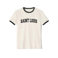 St Louis Missouri Cotton Ringer Graphic Tee Unisex St Louis T Shirt Vintage Style Tee Men39sWomen39s Tee Collegiate Style Graphic Tee – Cozy Vibes · Trending Graphic Apparel
