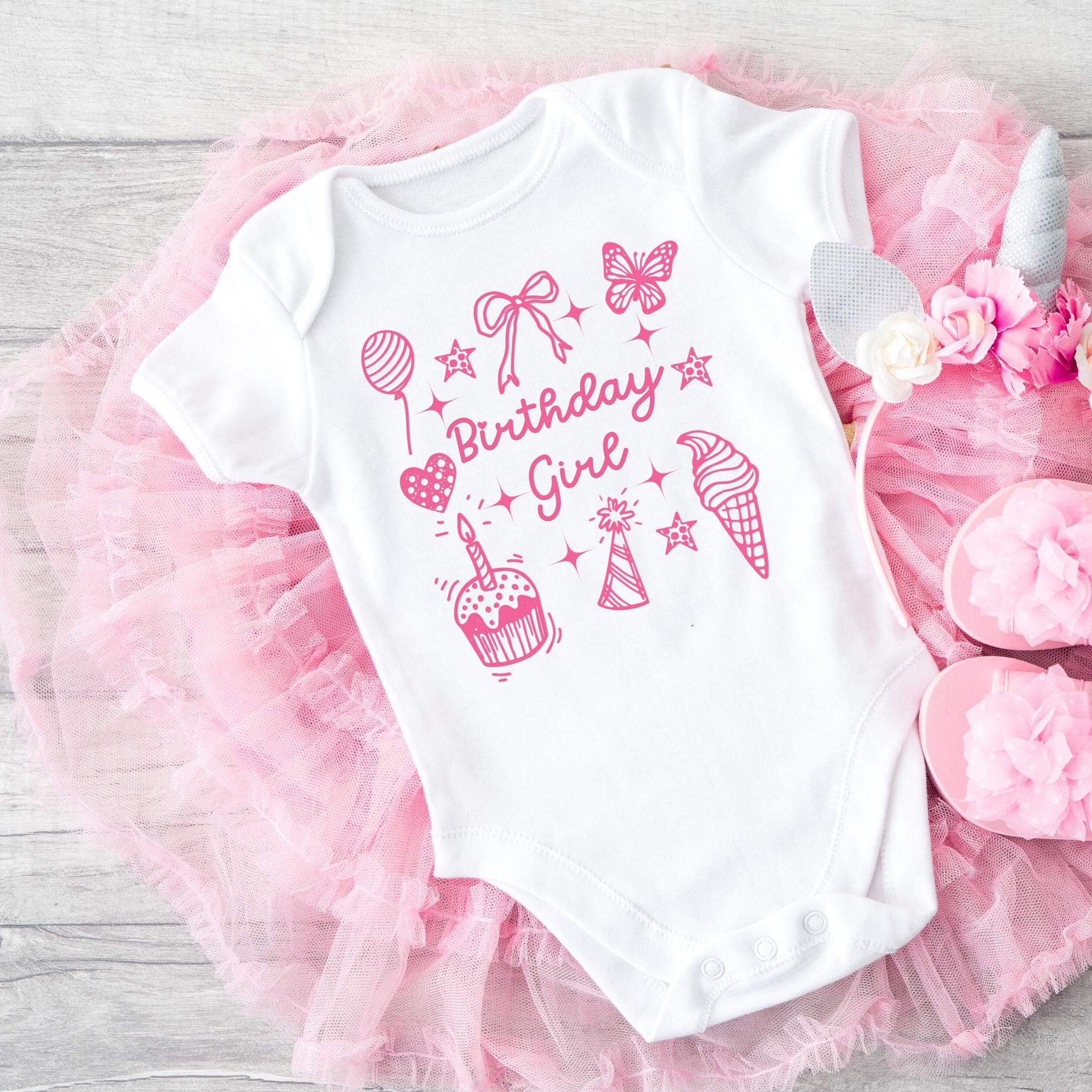 First Birthday Bodysuit Girl Birthday Shirt Baby Girl Outfit 1St Birthday Girl Bodysuit One Year Old Birthday Party Shirt Bow Shirt Baby Graphic Tee – Bold Style · Trending Graphic Apparel