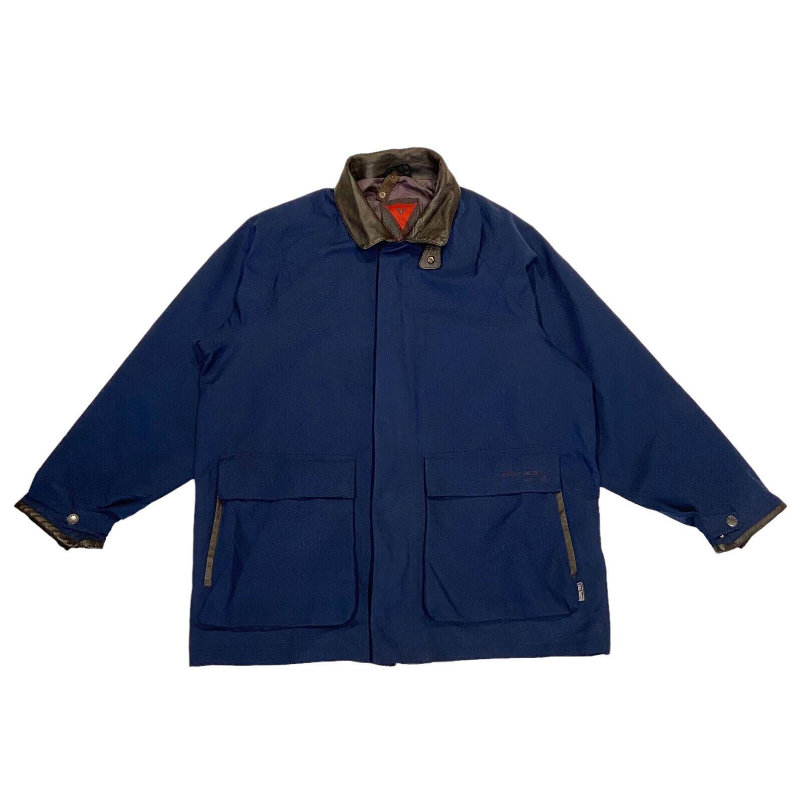 Dainese Gore Tex Coat Vintage Mens Navy Mid Length Designer Casual Biker Graphic Tee – Bold Style · Perfect For Daily Wear