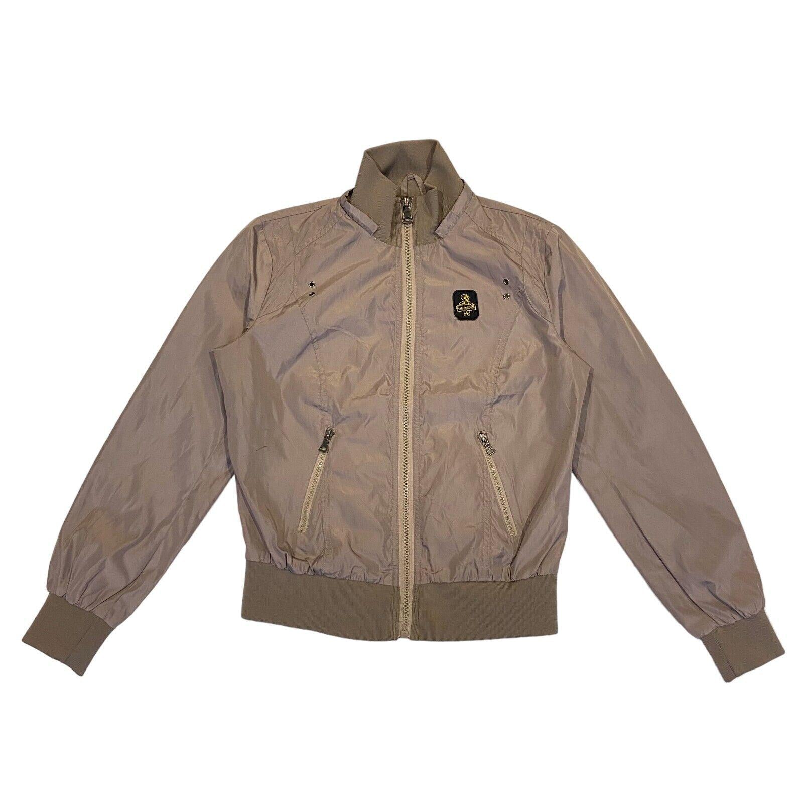 Refrigue Womens Track Jacket Vintage Brown Designer Polyester Full Zip Casual Graphic Tee – Cozy Vibes · Must-Have Style