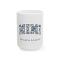 Personalized Floral Mug Perfect Gift for Grandparents Friends Mothers Special Occasions Graphic Tee – Cozy Vibes · Perfect For Daily Wear