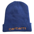 Vintage Carhartt Embroidered Navy Beanie Graphic Tee – Premium Graphic · Great Gift For Fans