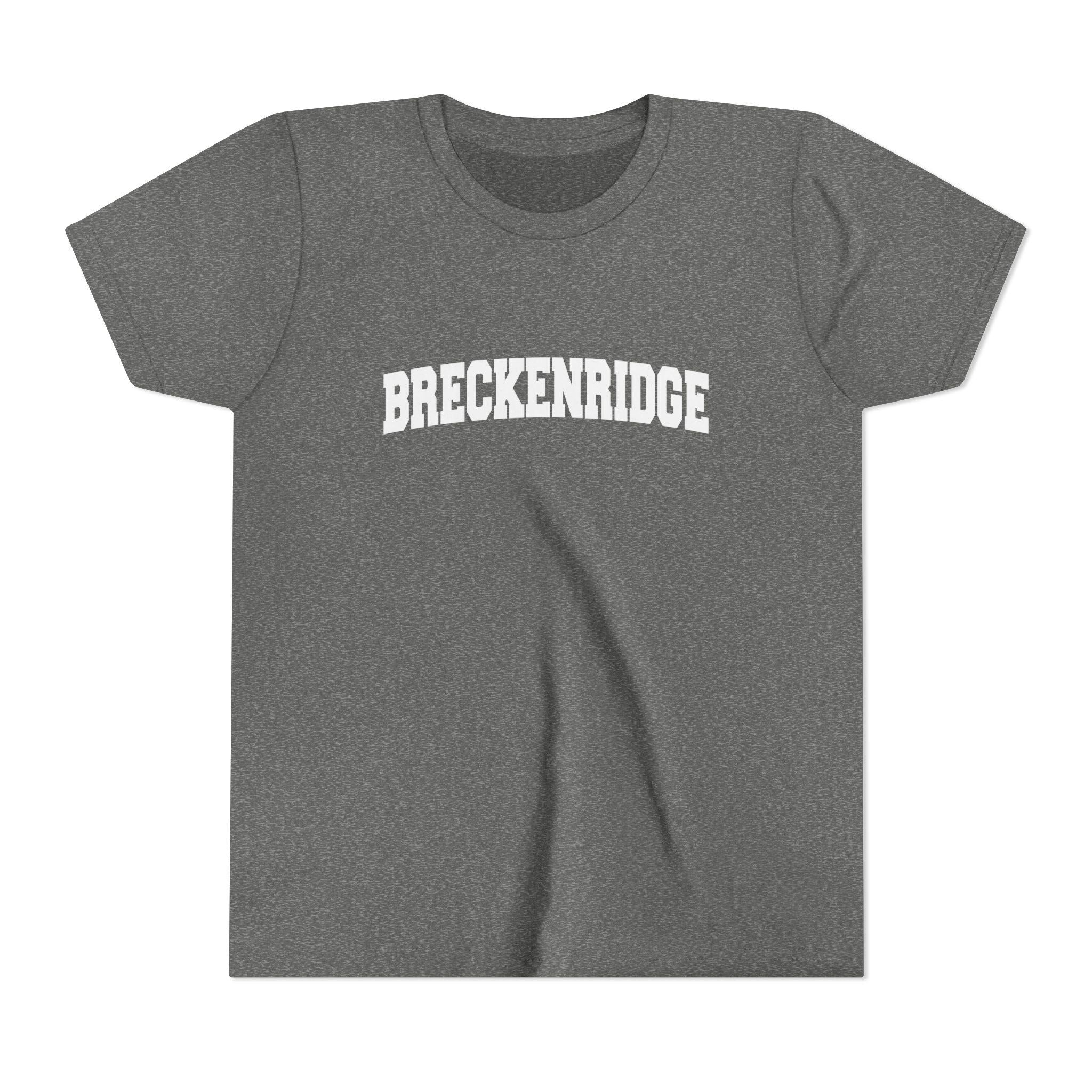 Breckenridge Colorado Youth Graphic Tee Kids Breckenridge T Shirt Graphic Tee – Fan Favorite · High-Quality Print