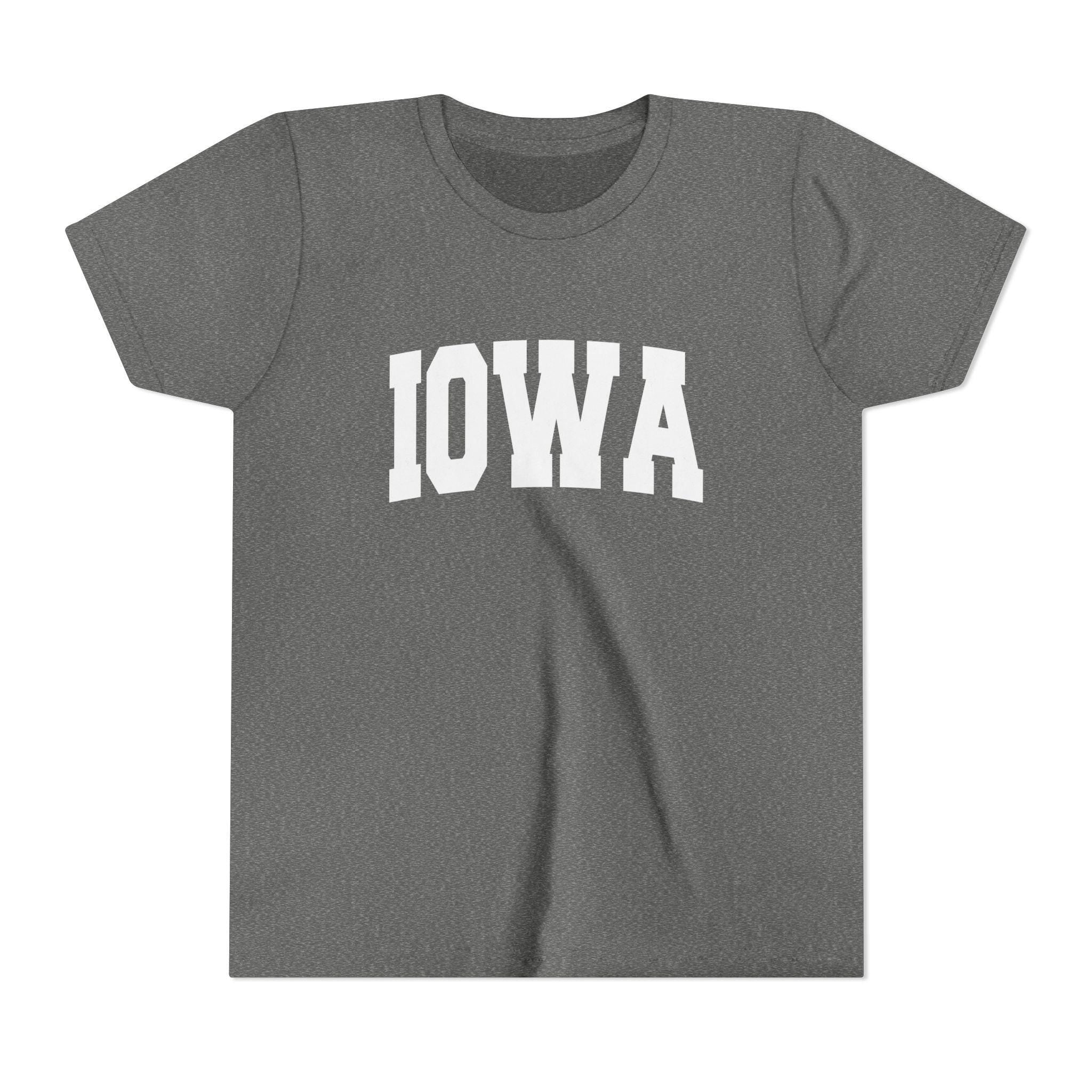 Iowa Youth Graphic Tee Kids T Shirt Graphic Tee – Bold Style · Must-Have Style