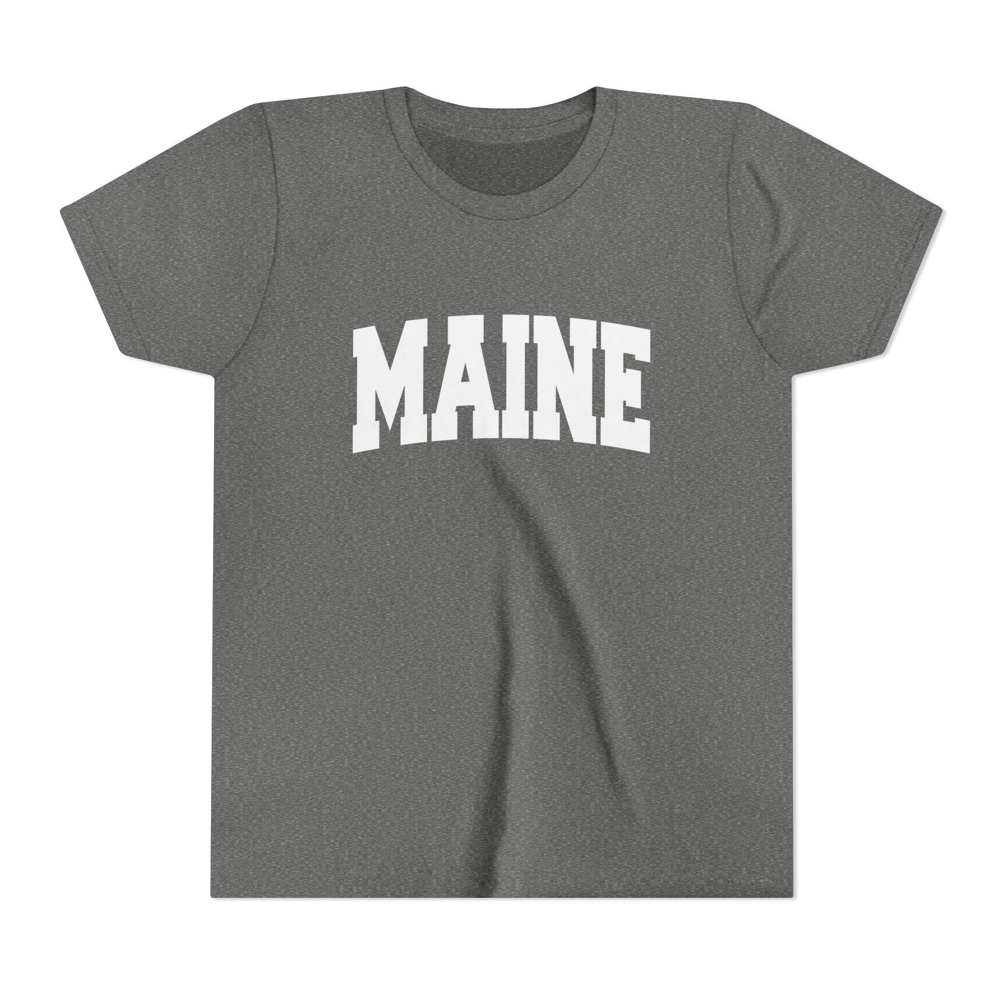 Maine Youth Graphic Tee Kids T Shirt Graphic Tee – Premium Graphic · Trending Graphic Apparel