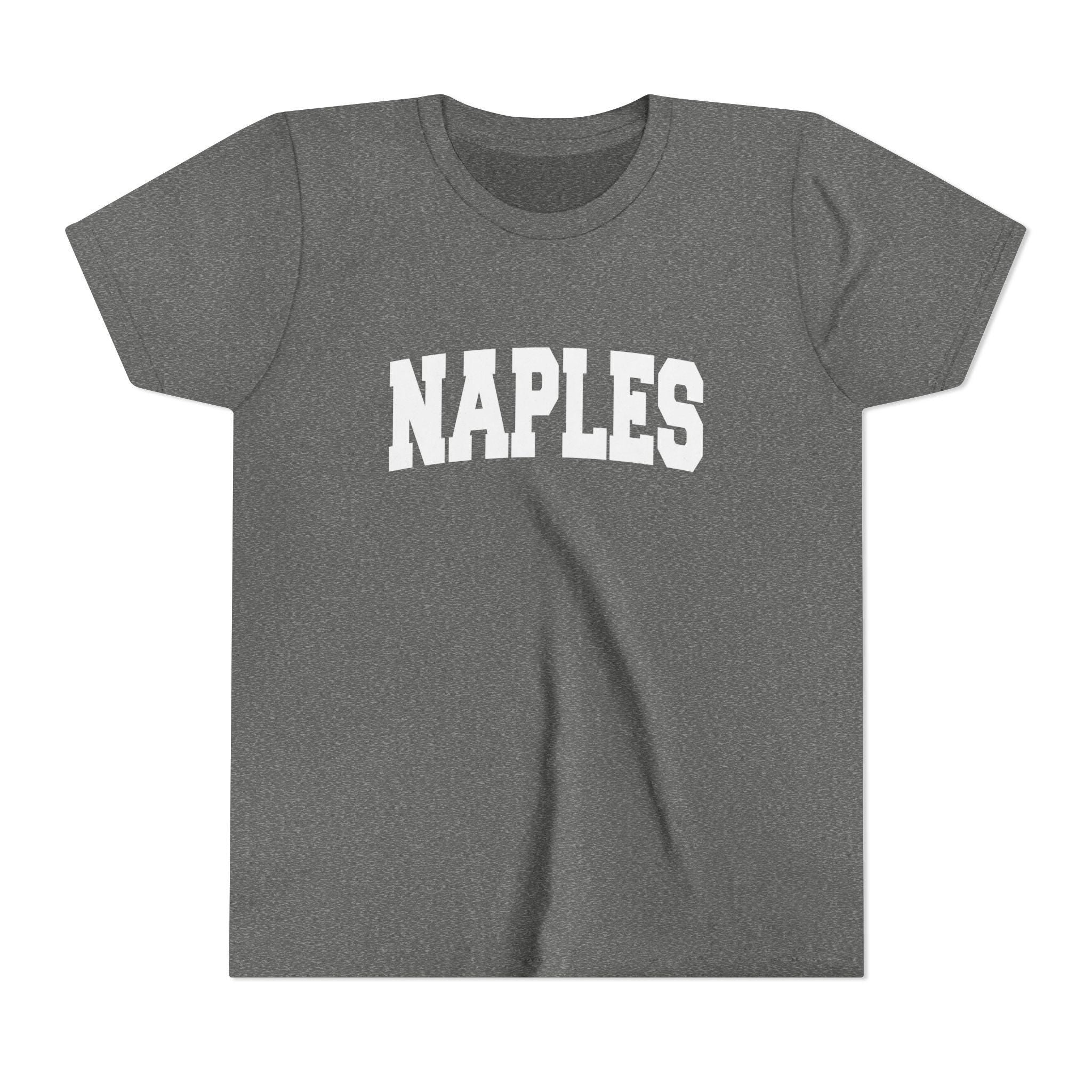 Naples Florida Youth Graphic Tee Kids Naples T Shirt Graphic Tee – Aesthetic Look · Top Pick For Any Outfit