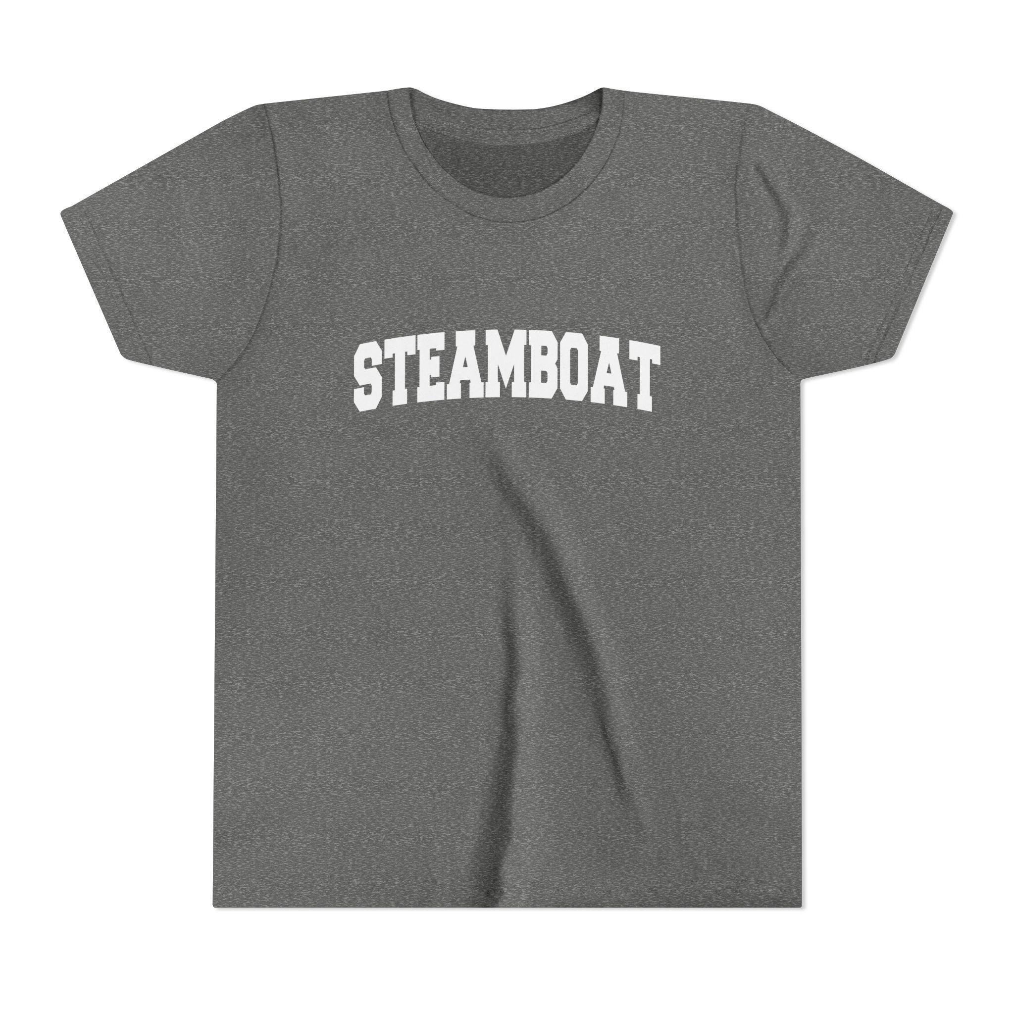 Steamboat Colorado Youth Graphic Tee Kids Steamboat T Shirt Graphic Tee – Feel-Good Design · Perfect For Daily Wear