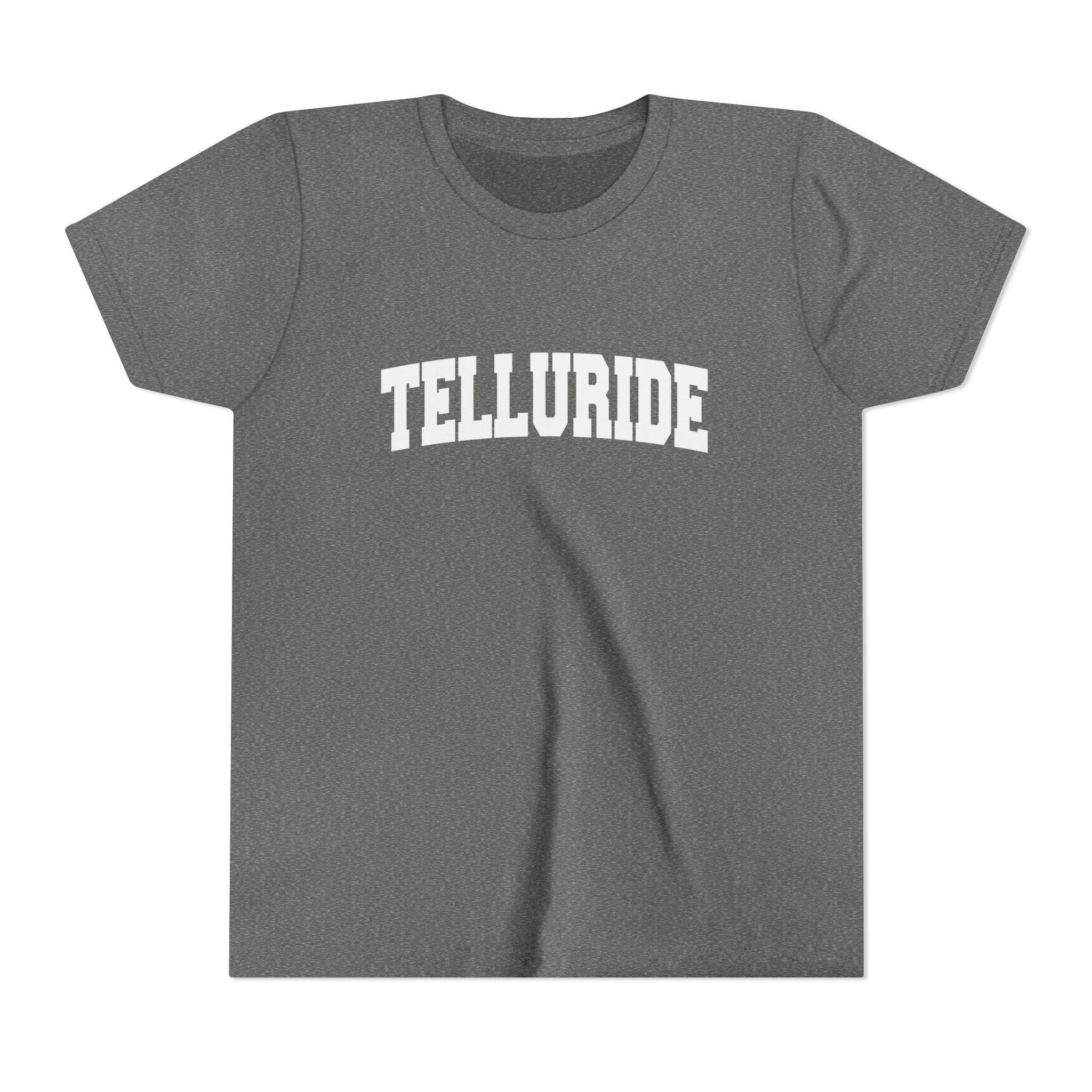 Telluride Colorado Youth Graphic Tee Kids Telluride T Shirt Graphic Tee – Fan Favorite · Top Pick For Any Outfit