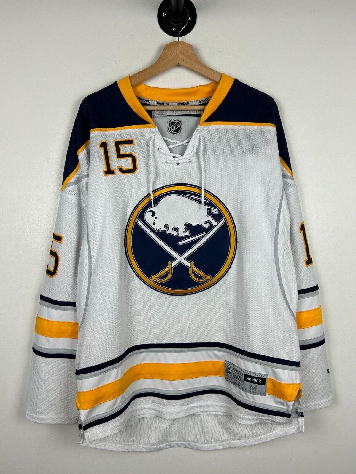 NHL Reebok Buffalo Sabres Eichel White Hockey Jersey Size M Jersey – Soft Feel · Great Gift For Fans