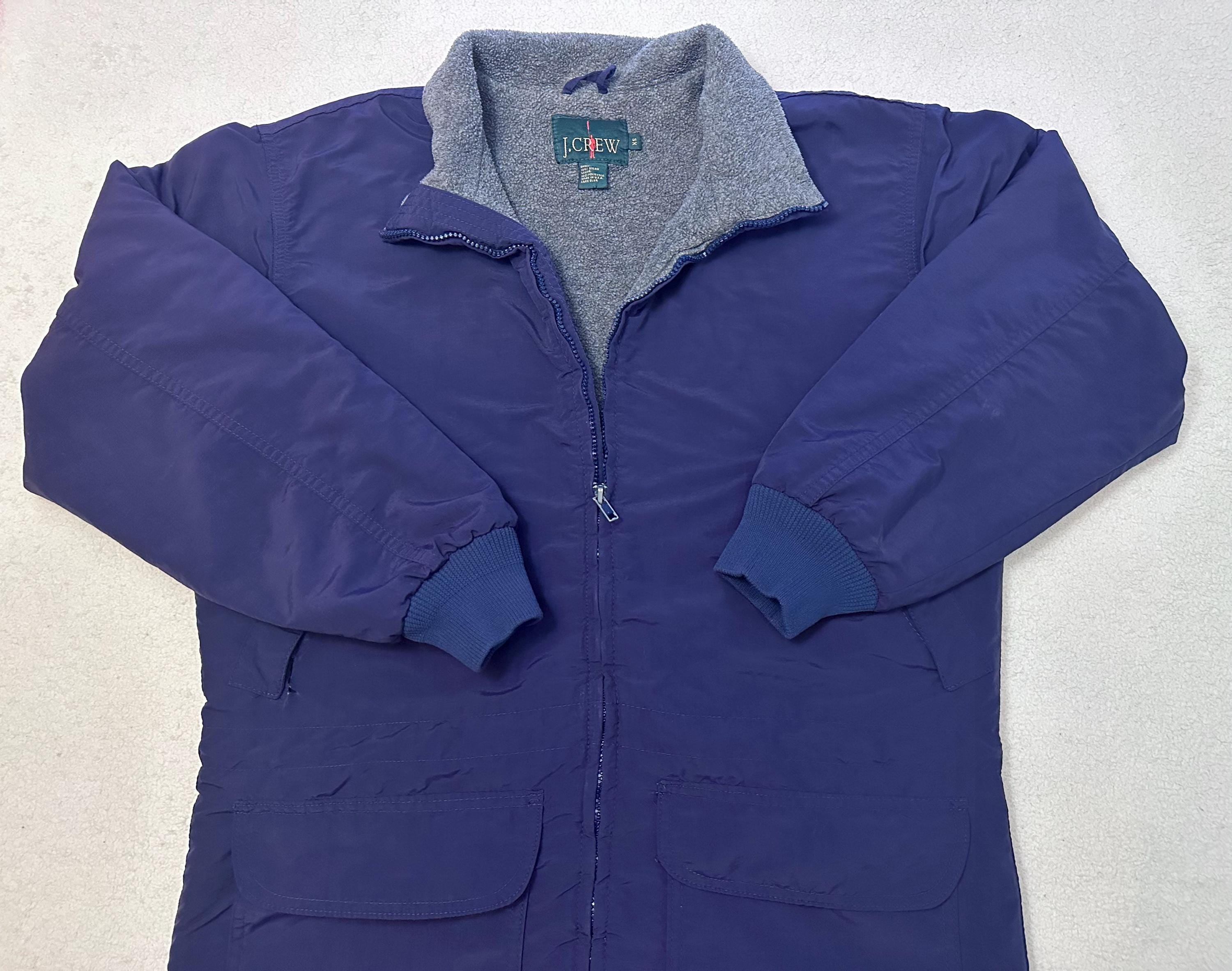 Vintage 80s 90s J Crew Made In USA Fleece Lined Long Nylon Bomber Jacket XS S Graphic Tee – Premium Graphic · Trending Graphic Apparel