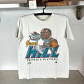 Vintage 90s Grant Hill Detroit Pistons NBA Caricature single stitch T shirt Vintage Detroit Pistons Tshirt Vintage Sports Tshirt Graphic Tee – Easygoing Wear · Great Gift For Fans